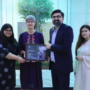 Director of the Pakistan Office at FNF Visits NICF
